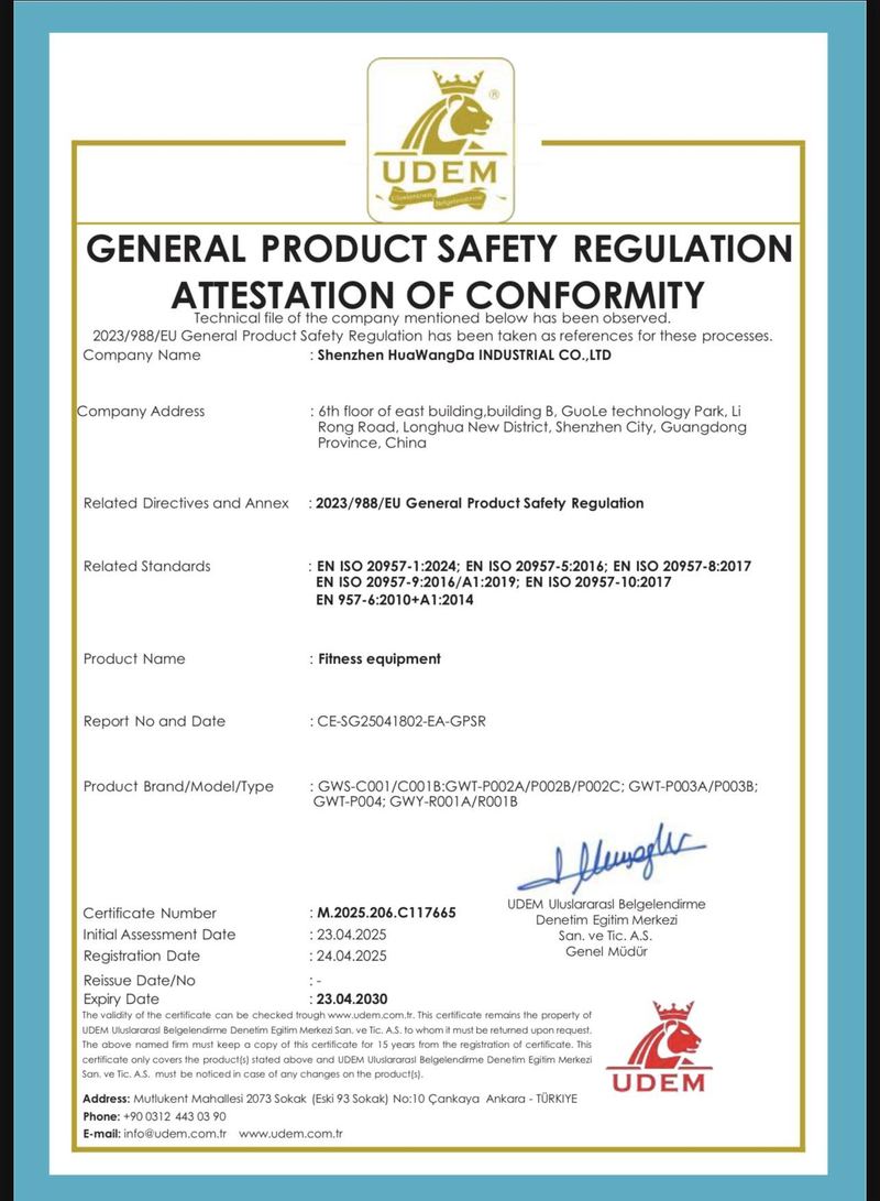 Certification