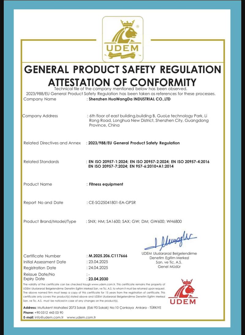 Certification