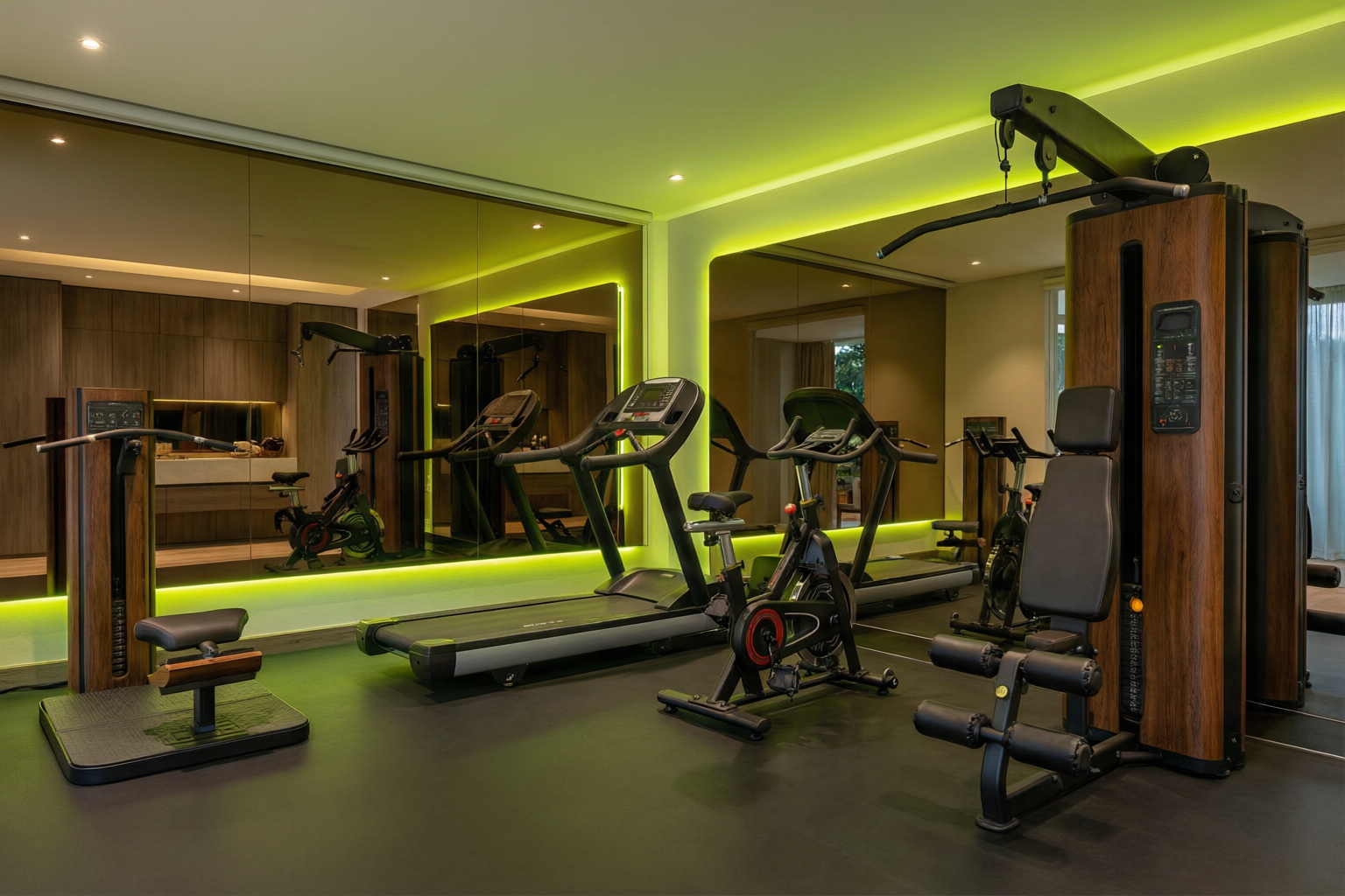 Compact Apartment Home Gym